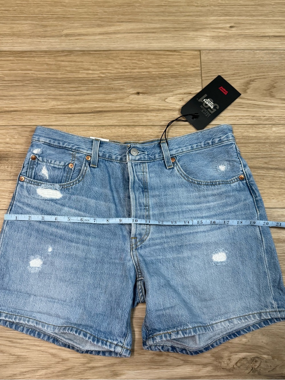 NWT Levi’s 501 Shorts Size 31 - Picture 10 of 11